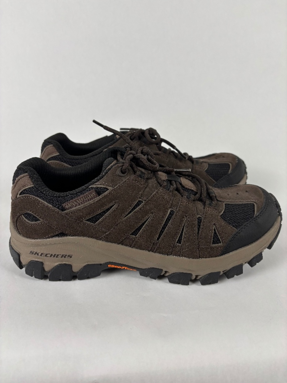 SKECHERS, Goodyear, Water Repellent, Relaxed-Fit, Air-Cooled, Men's Size 10.5